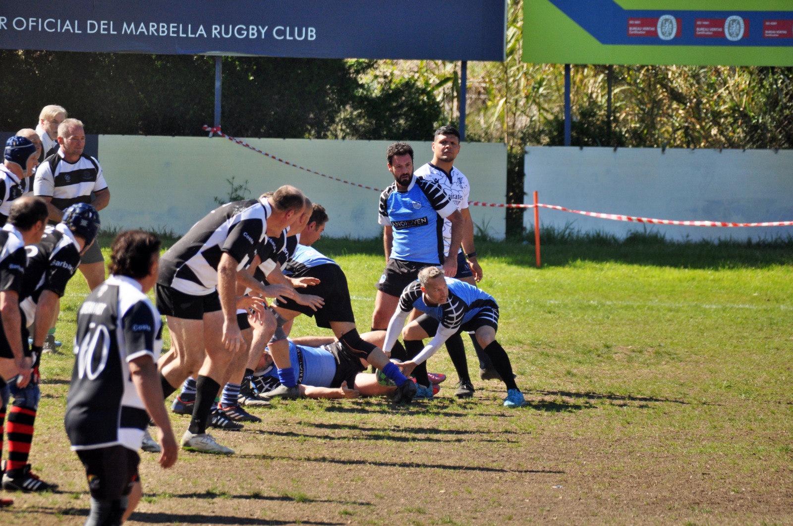 Melé en el Marbella Vets International.
